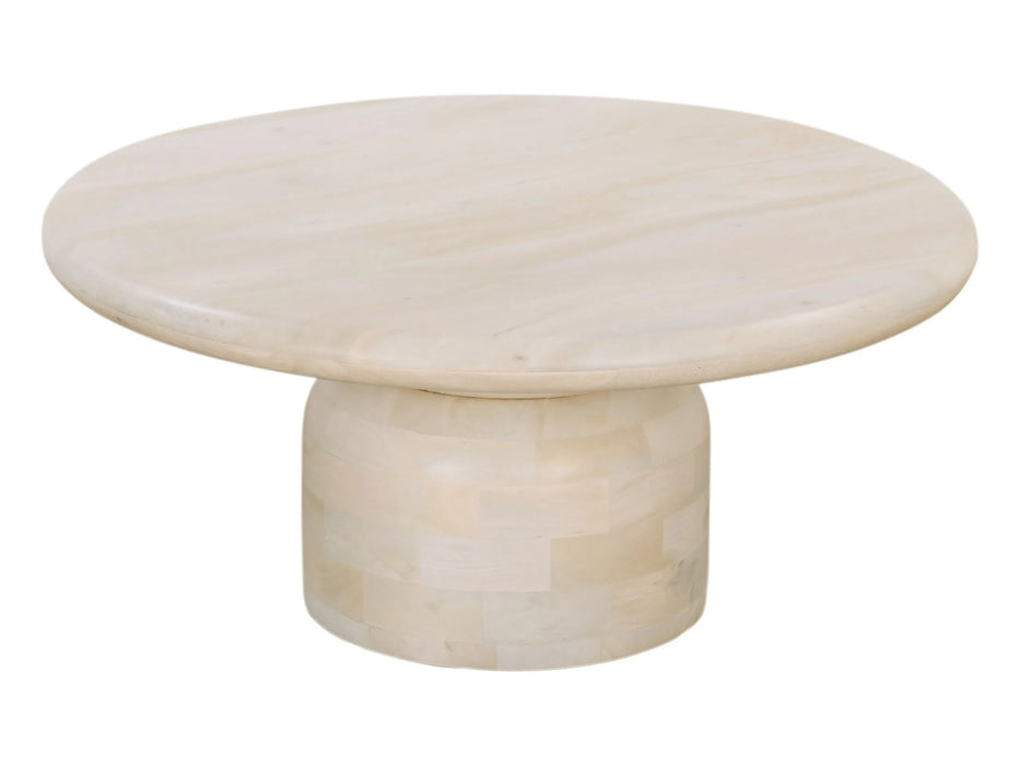 PERLA - Table de salon 35" bois massif scandinave