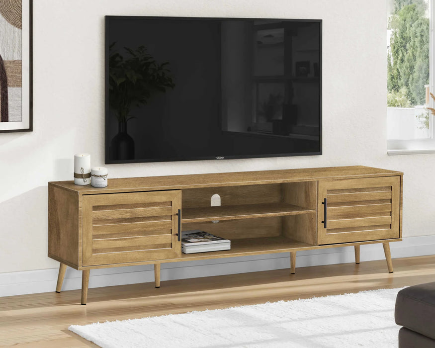 JAN - Meuble télévision 72" naturel