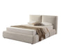 Base de lit LENOX grège vue en angle — Nuasis