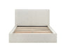 Base de lit double LUDO ivoire vue de face — Nuasis