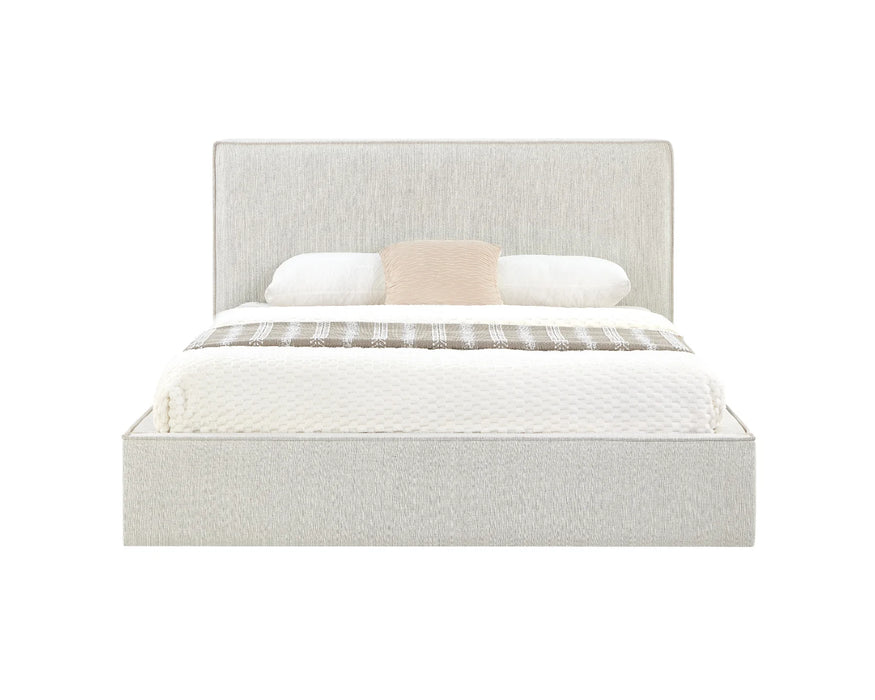 Base de lit LUDO ivoire vue de face — Nuasis