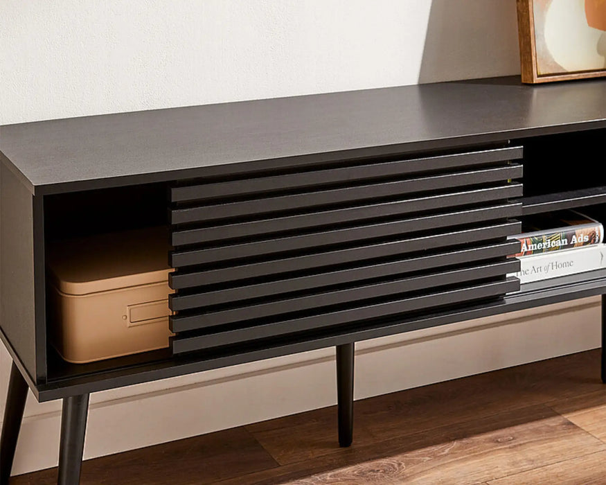 LIVIA - Meuble télévision 72" noir