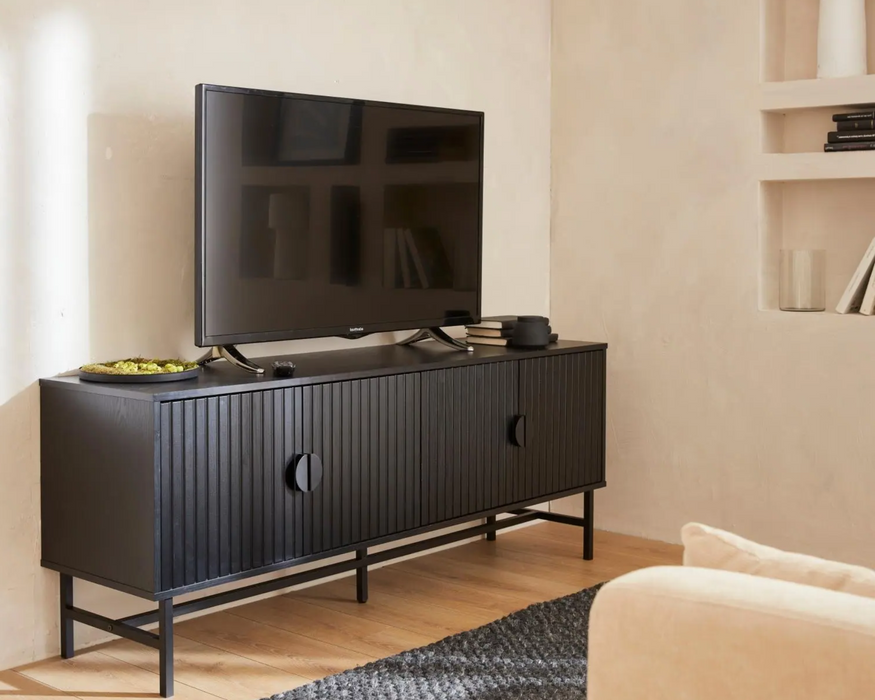 VALD - 60" black TV stand