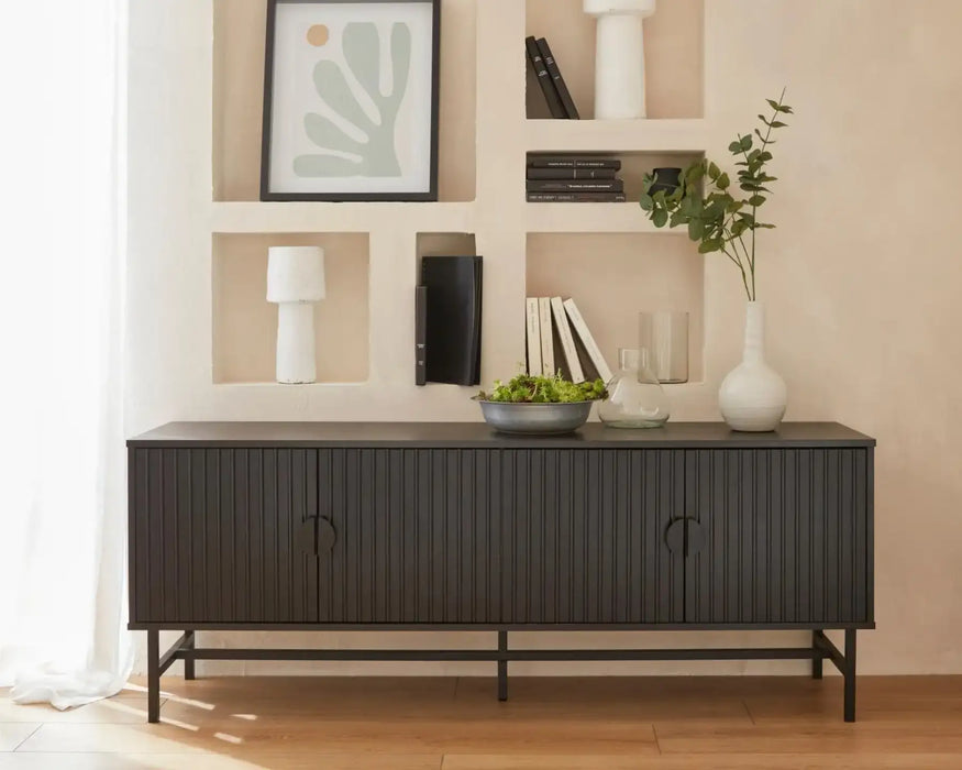 VALD - 60" black TV stand