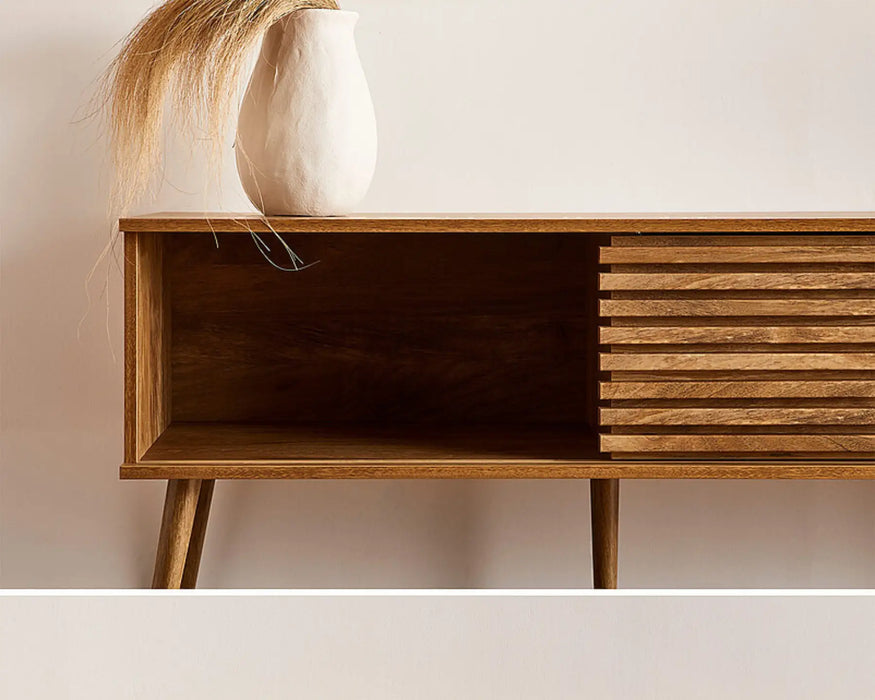 LIVIA - Meuble télévision 72" noyer pâle