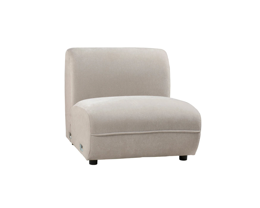 BALIN - Module central sans appui-bras 32" taupe
