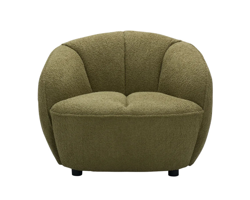 MOSSEA - 35" Accent Chair, Sage Green