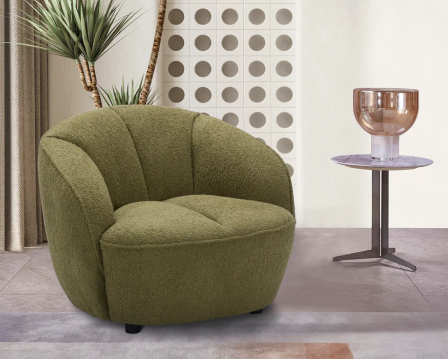 MOSSEA - 35" Accent Chair, Sage Green