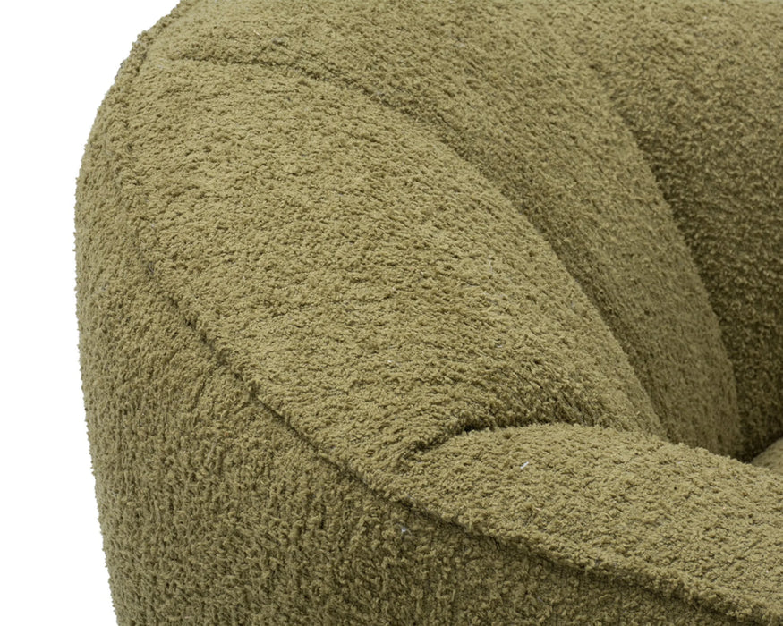 MOSSEA - 35" Accent Chair, Sage Green