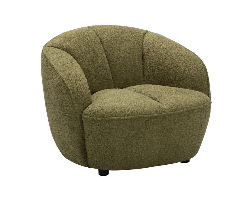 MOSSEA - 35" Accent Chair, Sage Green