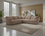 Sofa sectionnel modulaire SCALA taupe salon