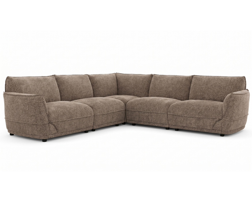 Sofa sectionnel modulaire SCALA taupe