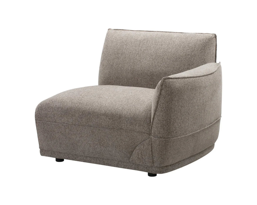 SCALA - 42" Straight chair module taupe