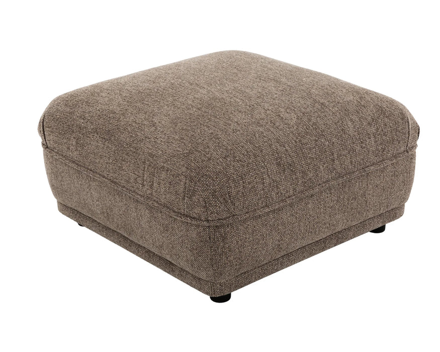 Ottoman SCALA taupe - vue d'angle