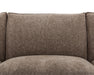 Sofa modulaire taupe 111 pouces 4 morceaux style contemporain