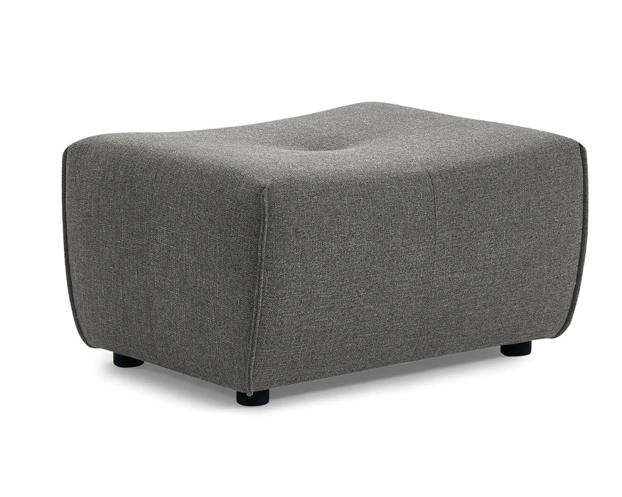 MITAN - Sofa modulaire gris 5 morceaux