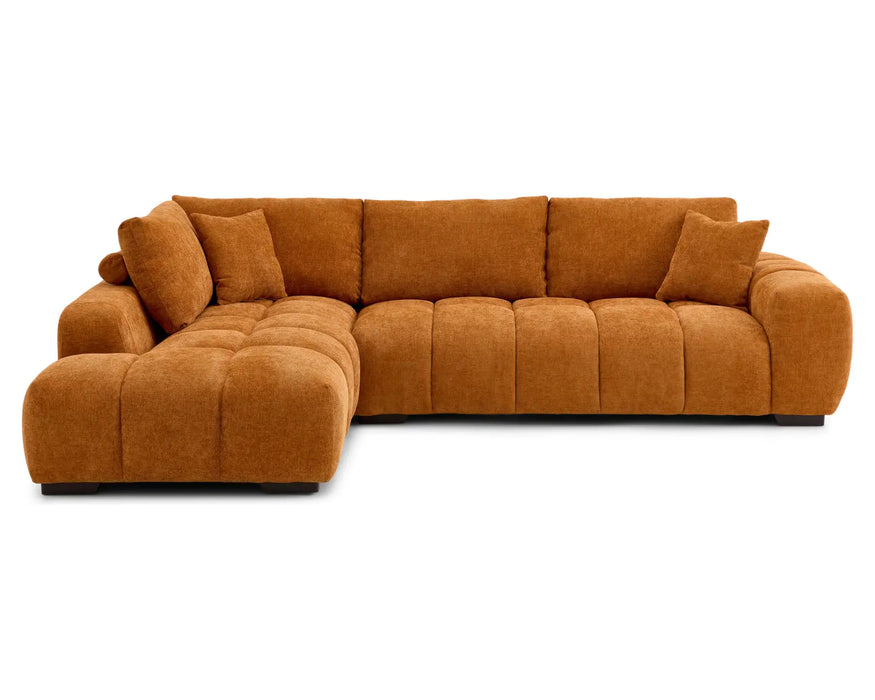 CIELLO - Sofa sectionnel 120" orange