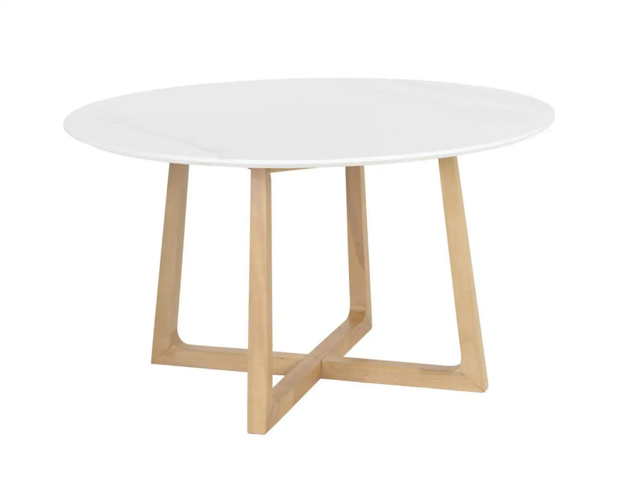 EMMA - Table à manger 53'' en hévéa massif