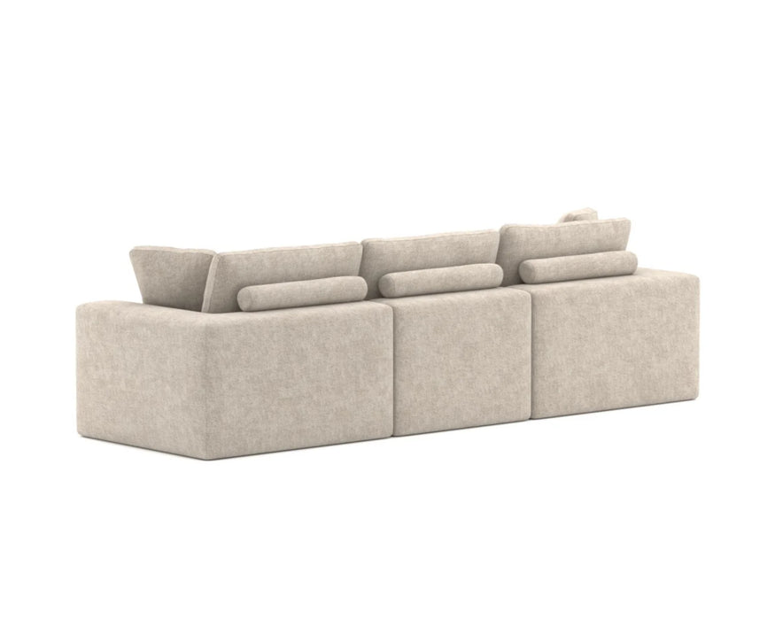 NOAH - Sofa modulaire 108" 4 morceaux beige