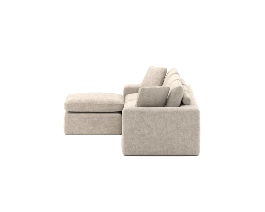 NOAH - Sofa modulaire 108" 4 morceaux beige
